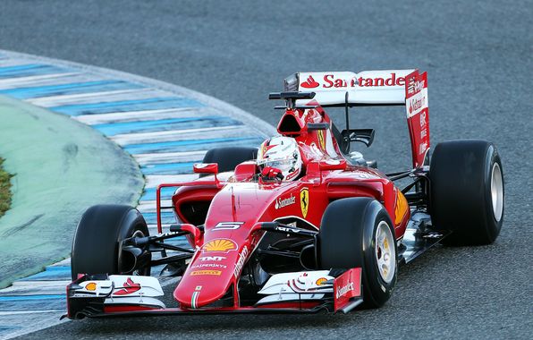 F1 Formula Ferrari Sf15t Vettel Tests Wallpaper Photos