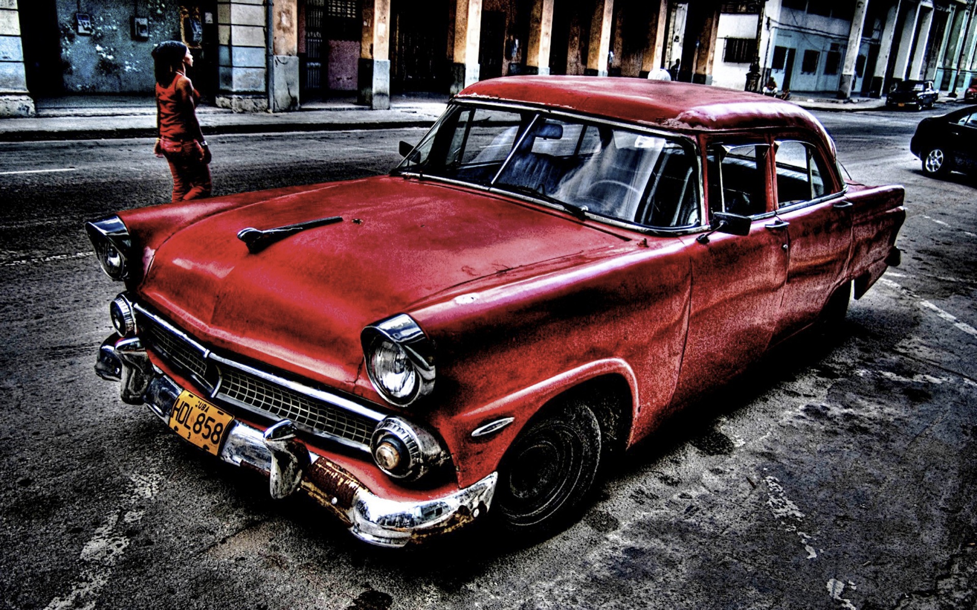 Vintage Cars Hd Desktop Wallpaper