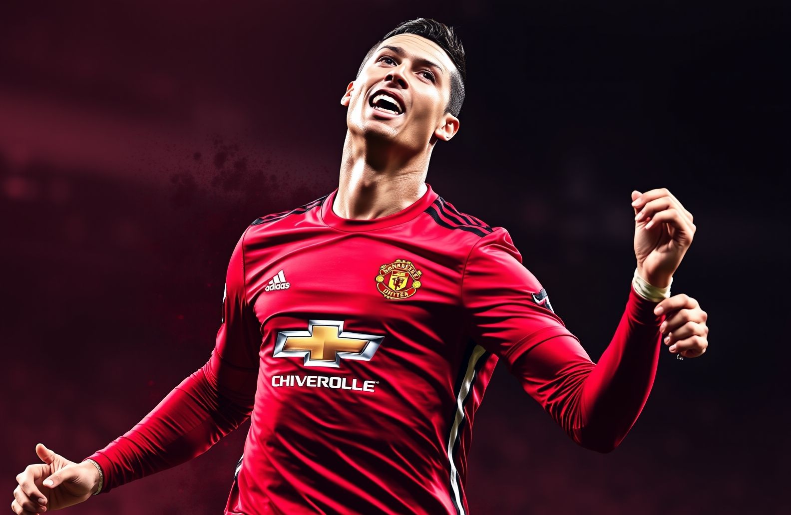 Cristiano Ronaldo Manchester United Wallpaper