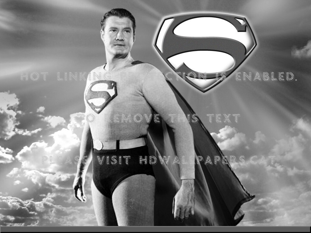 George Reeves Superman Lois Jimmy Hero 3d