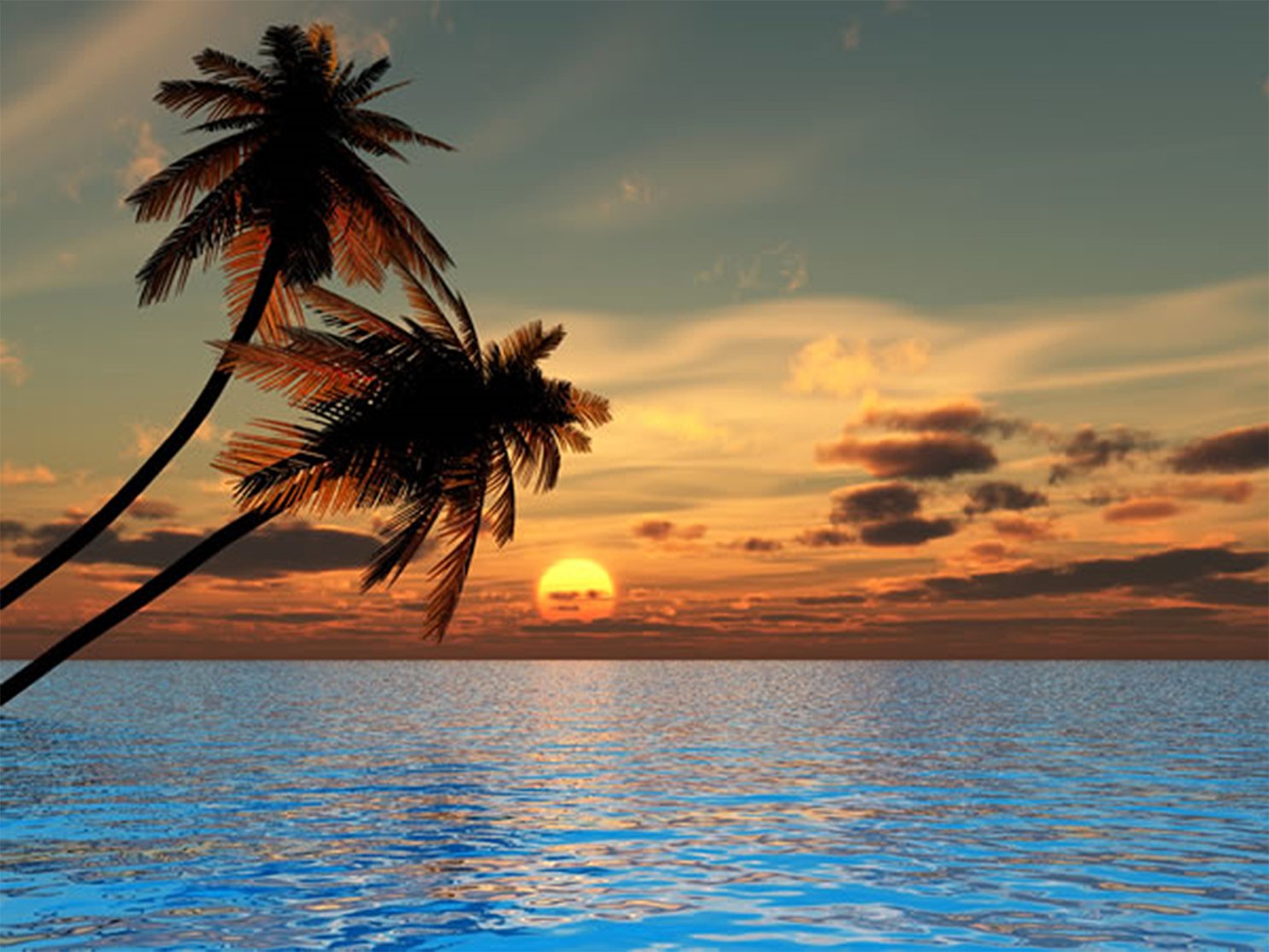 Sunset Beach Pictures Wallpaper