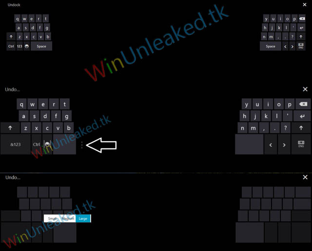 Windows Virtual Keyboard Now Resizable In Pre Beta Builds