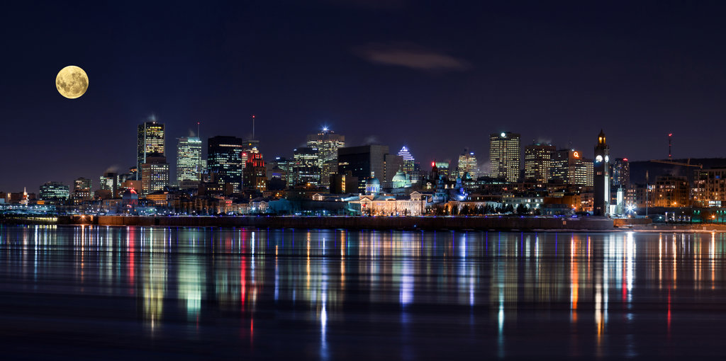 Night In Montreal By Yuppidu