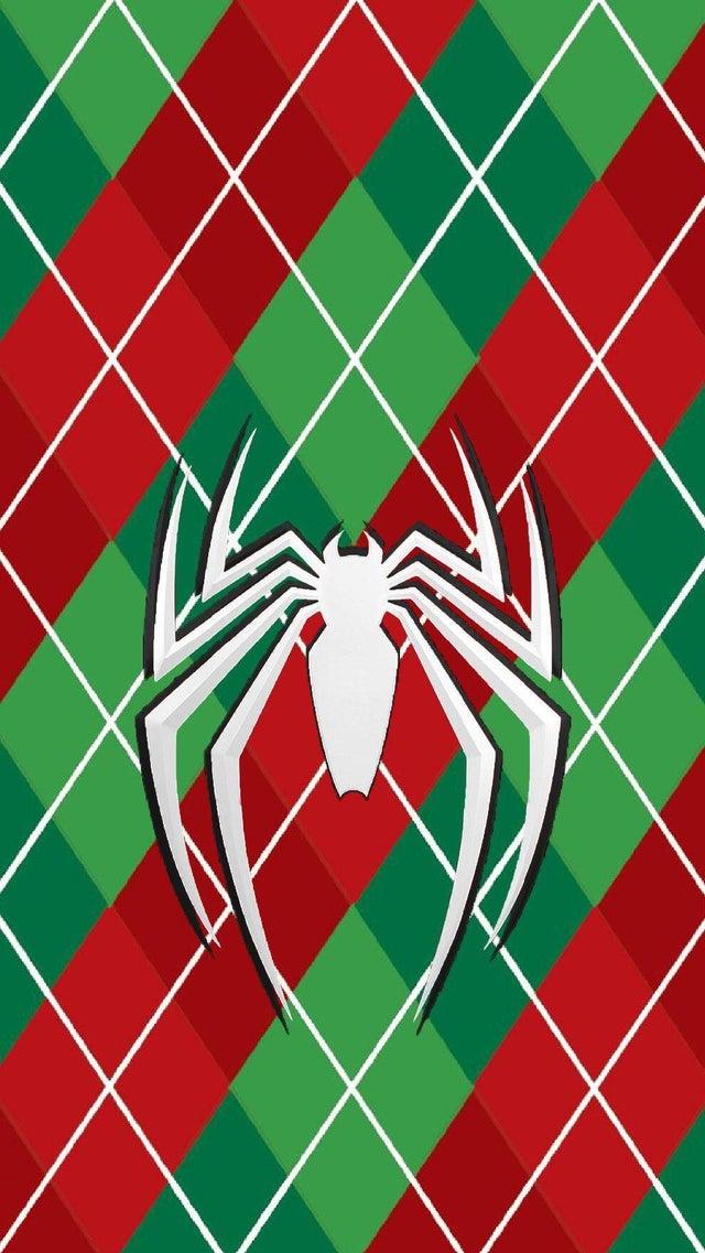 A Spider Man ps4 Christmas Themed Phone Wallpaper I Made Enjoy