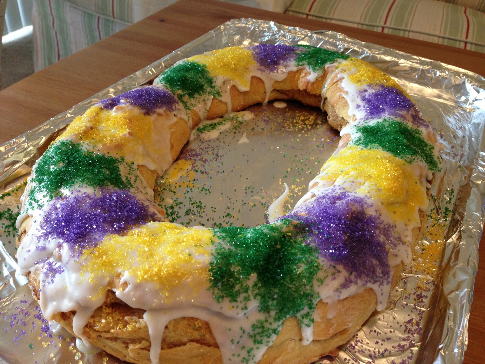 Statistical [R]ecipes Simple Mardi Gras King Cake