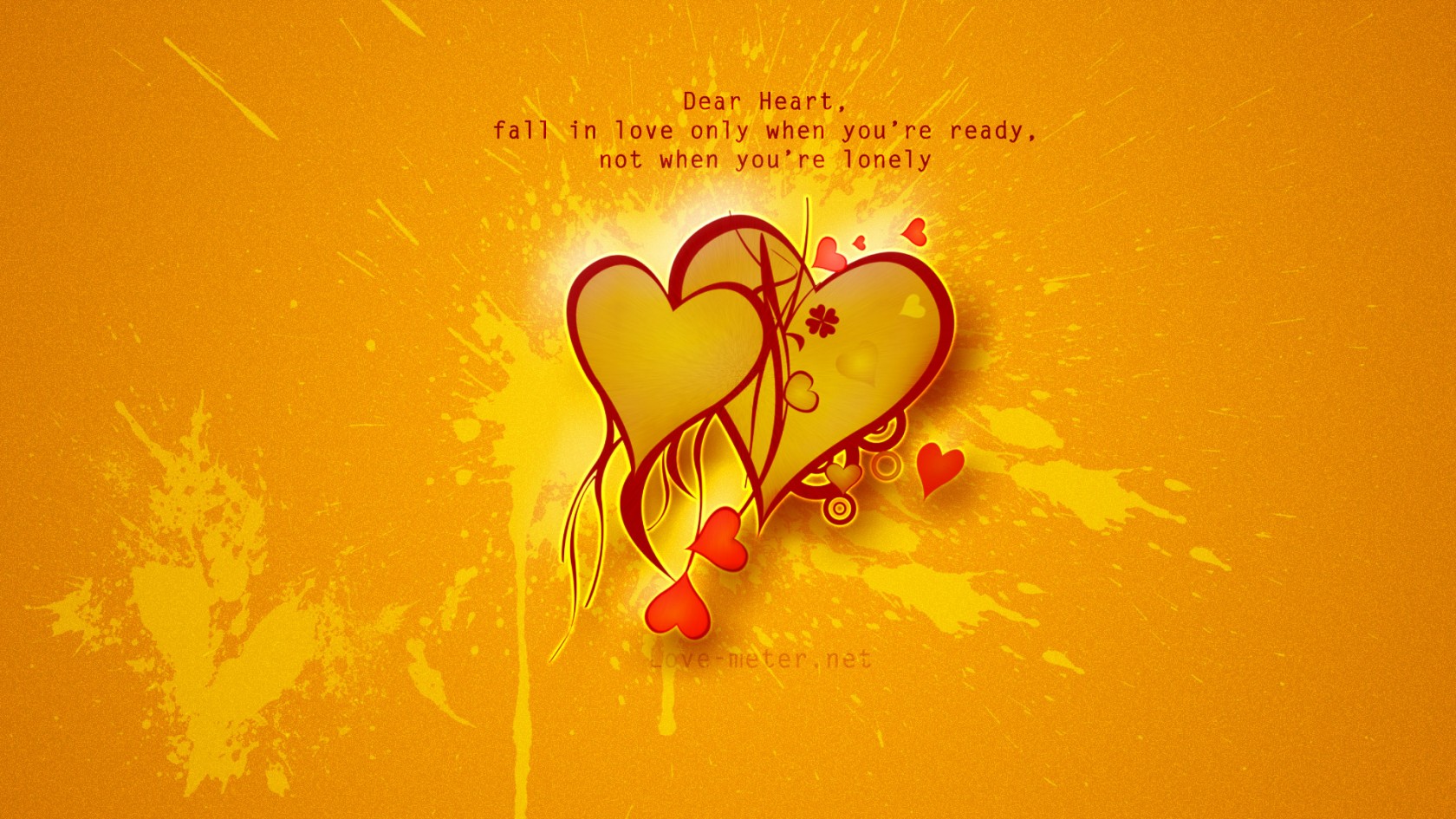 HD Love Quote Wallpaper On