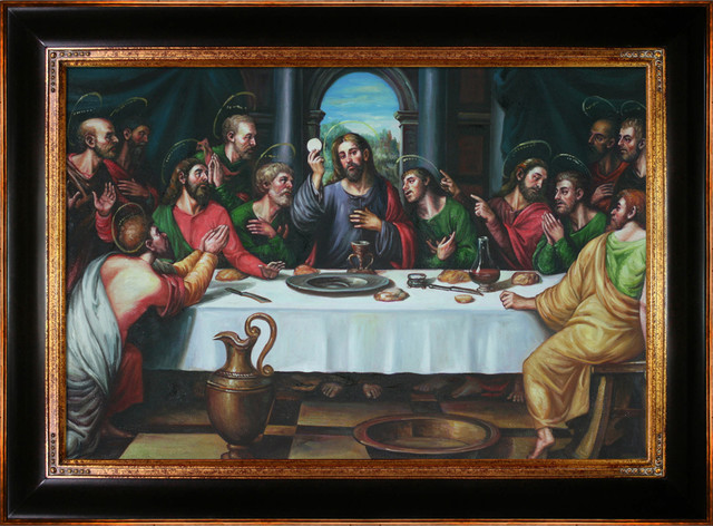 Flandes The Last Supper Oil Painting Modern Prints And Posters