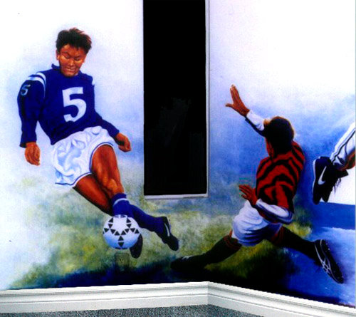 Action Wallpaper Mural Sports Murals Are
