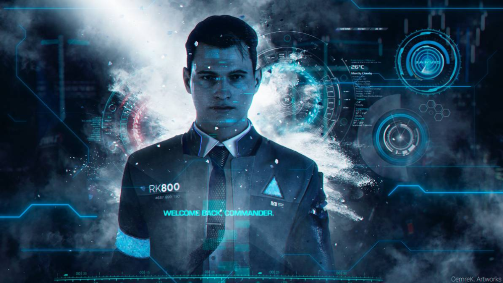 Detroit Become Human Connor Wallpaper By Cemreksdmr