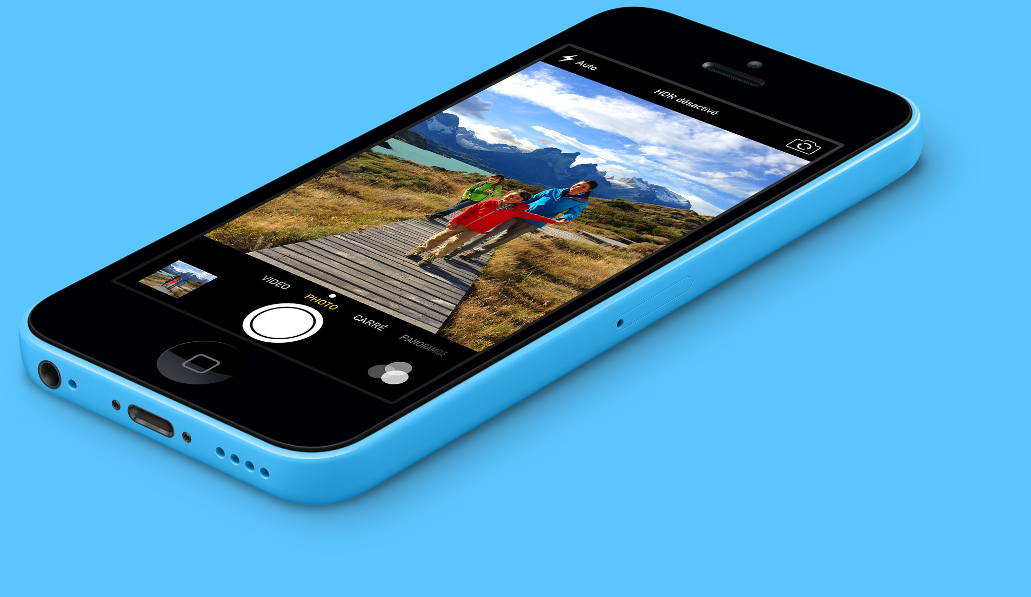 Blue iPhone 5c On A Background Wallpaper And Image