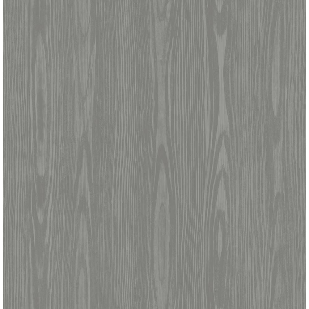 A Street Sq Ft Illusion Grey Faux Wood Wallpaper Products