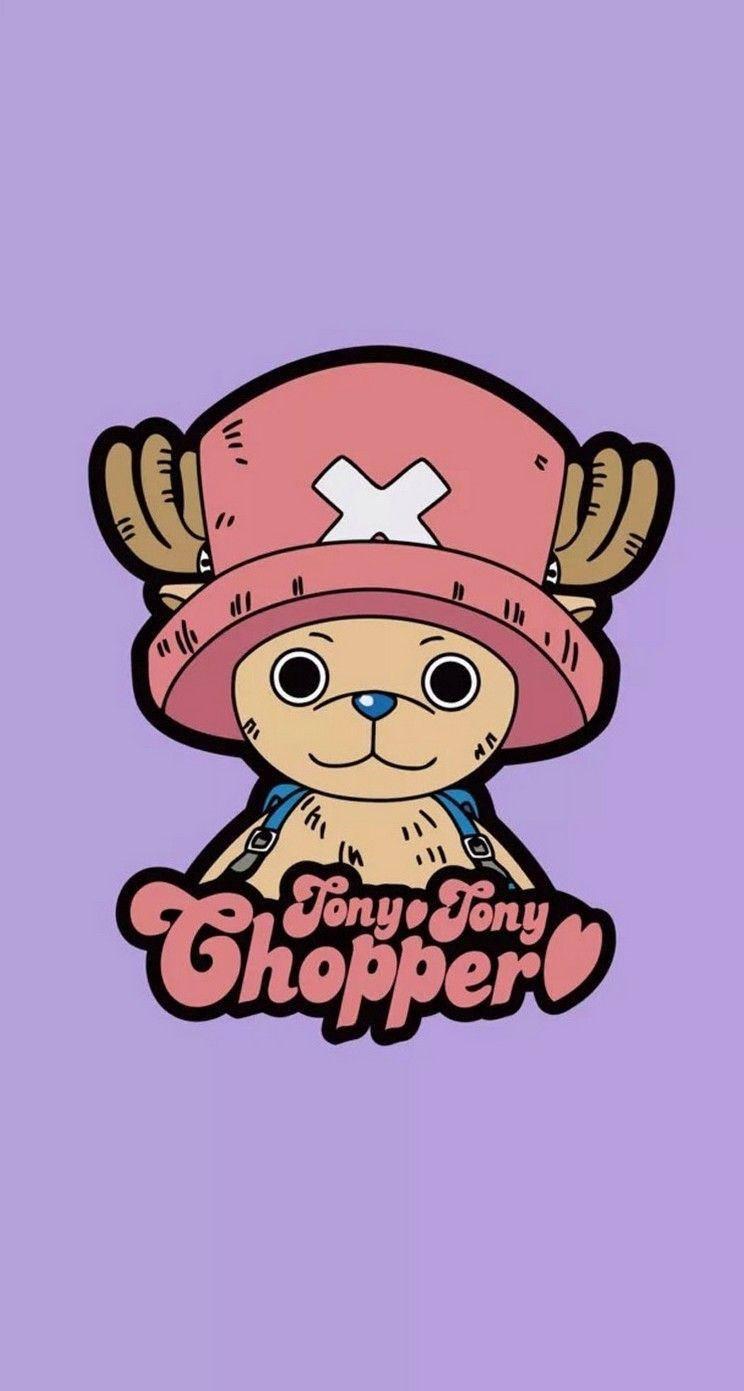🔥 Free download Download One Piece Phone Chopper On Purple Background ...