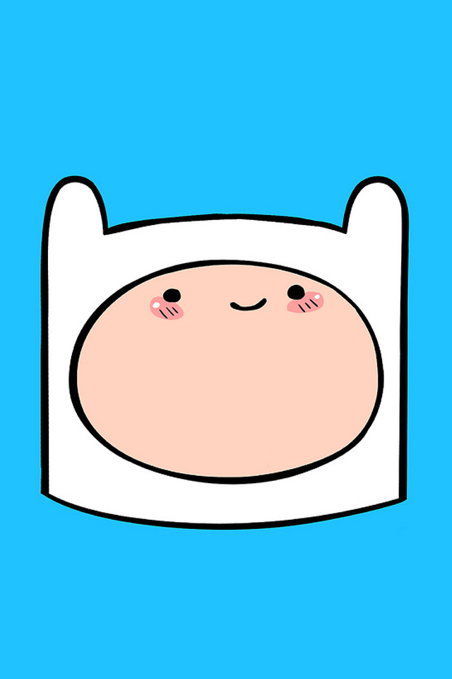 Adventure Time Finn iPhone Wallpaper HD