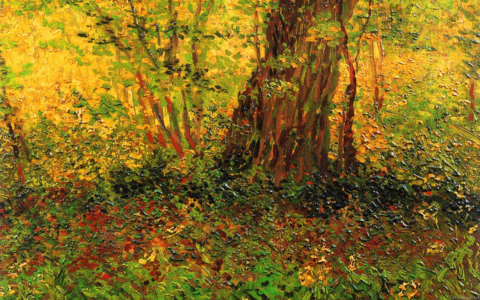 Background Vincent Van Gogh Wallpaper HD Painting Jpg