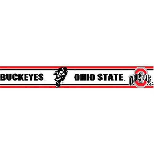  Ohio State Buckeyes 5 5 inch Height Wallpaper Border   Walmartcom