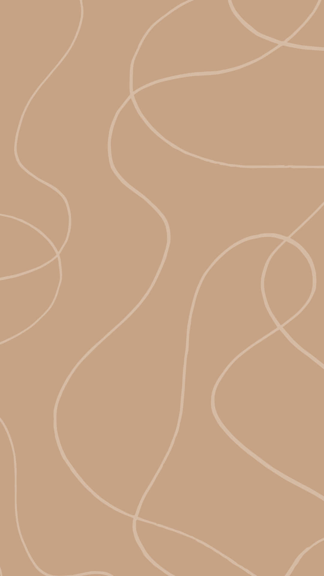 The Sleek And Sophisticated Look Of A Dark Brown iPhone Wallpaper
