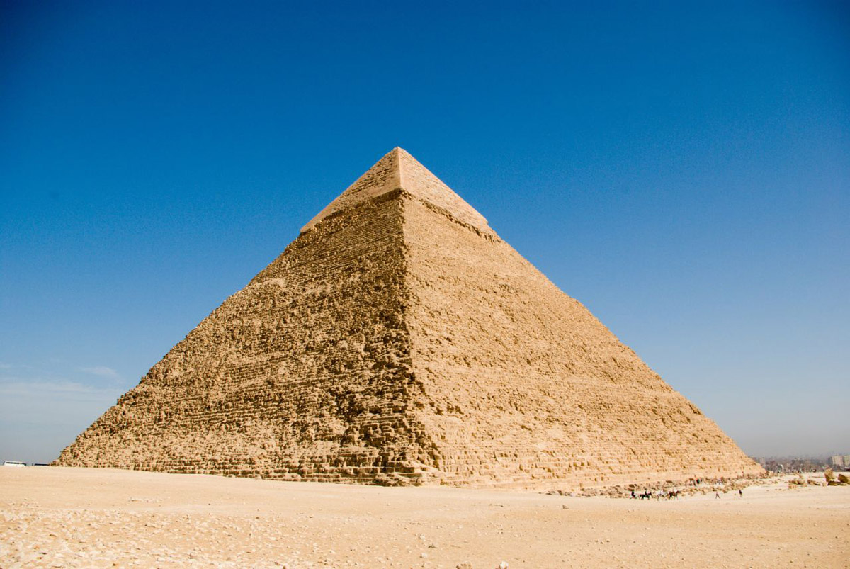 Pyramid Of Khafre Up Close
