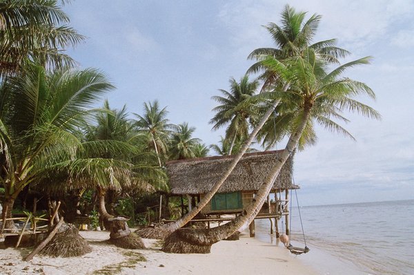 Beach hut Yap Photo
