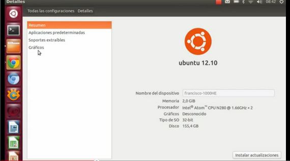 Ubuntu Quantal Quetzal En Asus Eepc 1000he