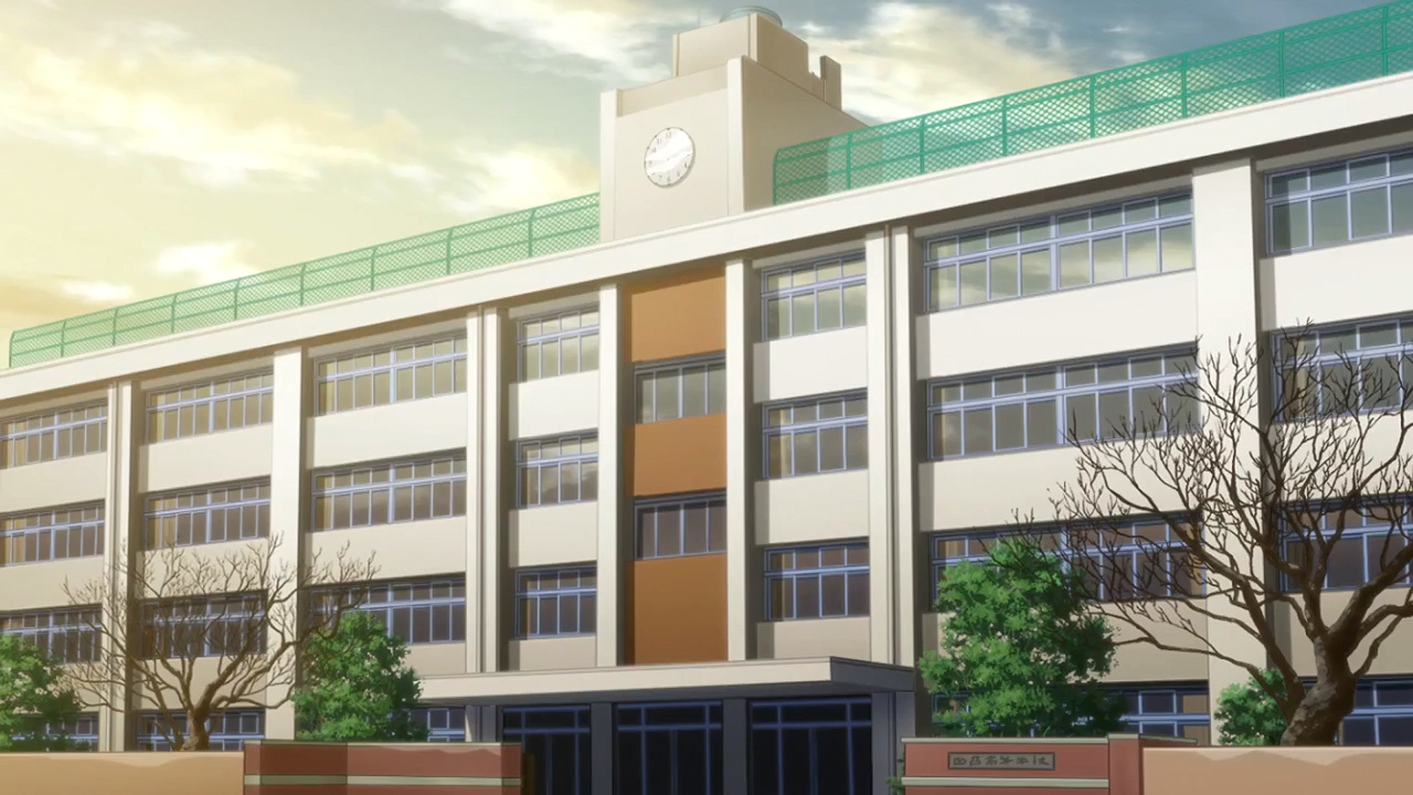 18+] Anime School Building Wallpapers - WallpaperSafari