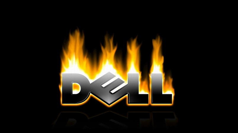 Dell In Fire HD Wallpaper Wallpaperfx