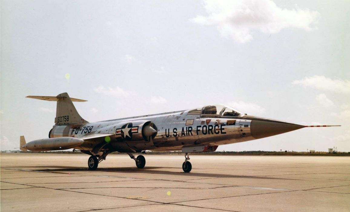Aircrafts Army Fighter Jets Usa Lockheed F Starfighter