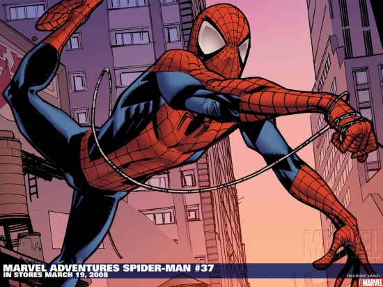 Marvel Adventures Spider Man Wallpaper