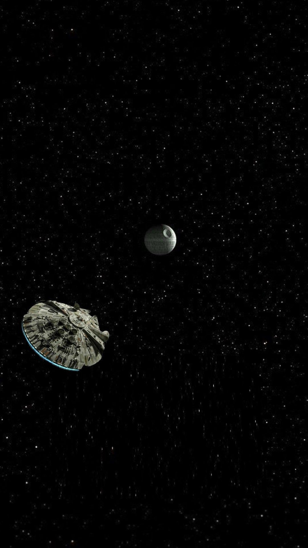 That S No Moon It A Space Station Starwarswallpaper