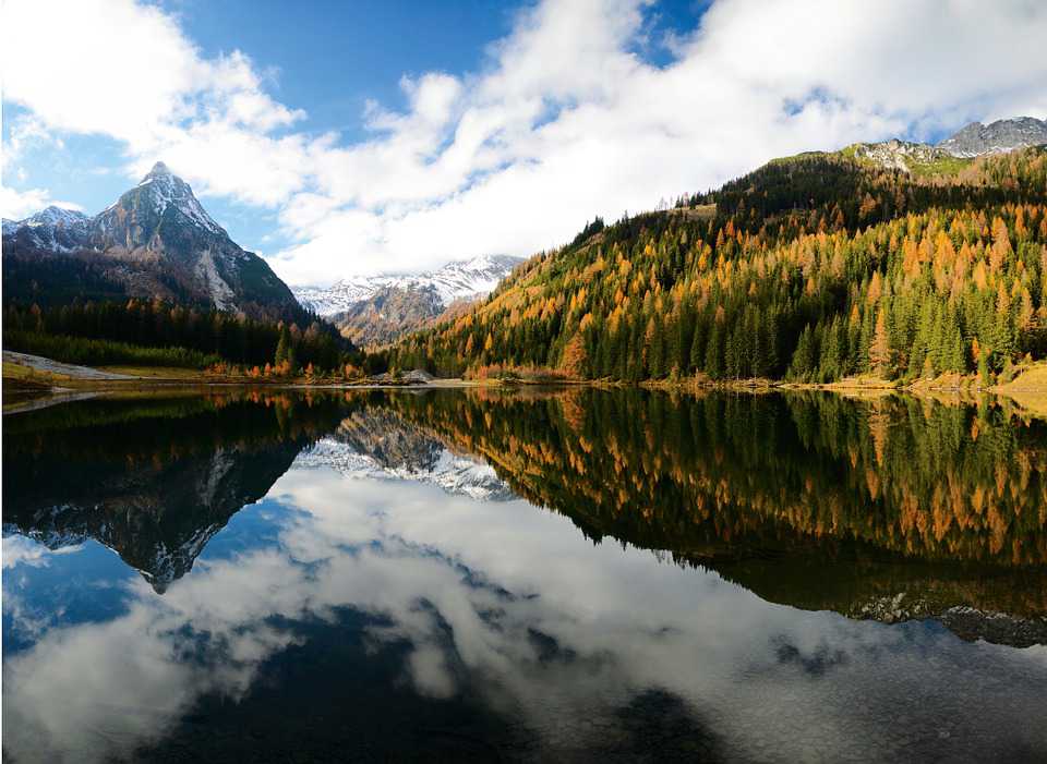 Wallpaper Bergsee Alpen Sterreich HD