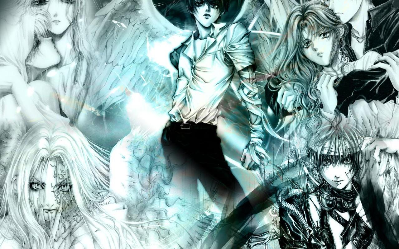 Anime Angel Cool Wallpaper Screenshot