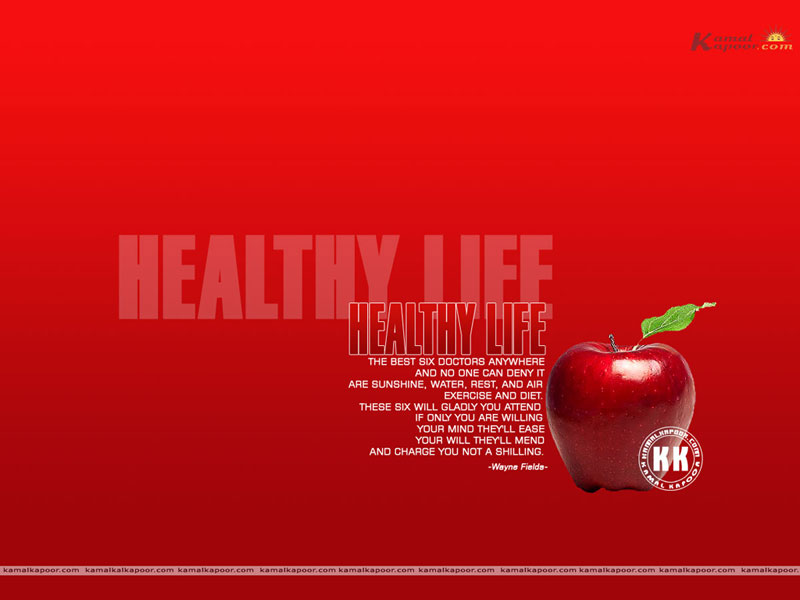 Health Is Wealth Wallpaper