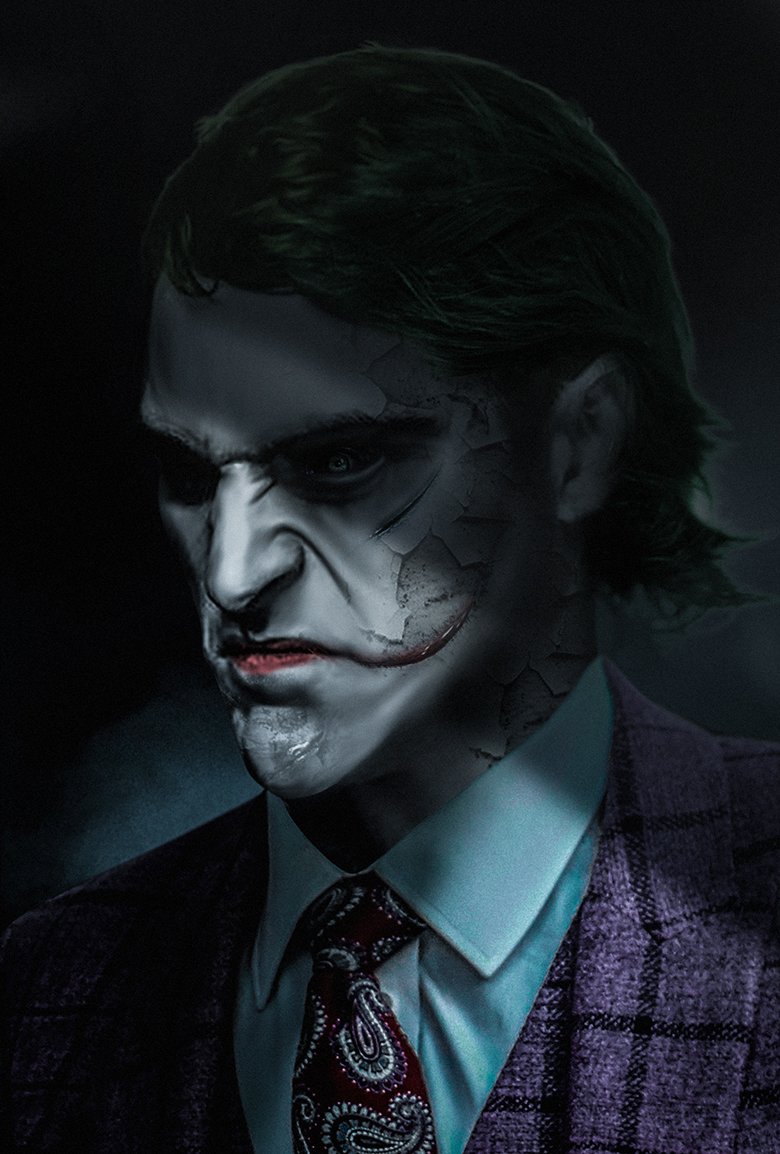 The Joker Afbeeldingen Joaquin Phoenix As Fan Art Door
