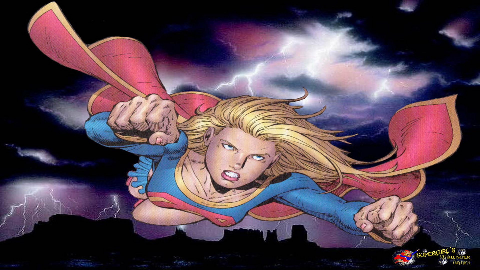 Supergirl Dc Ics Wallpaper HD Desktop