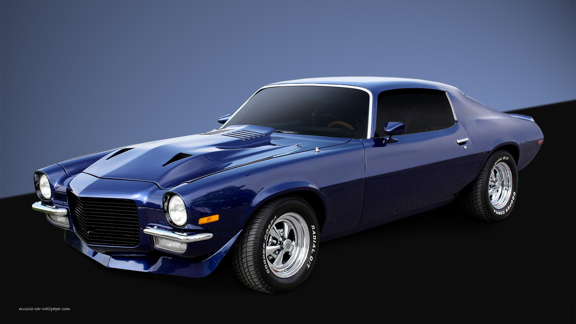 Camaro Custom High Wallpaper Blue Picture Pictures Resolution