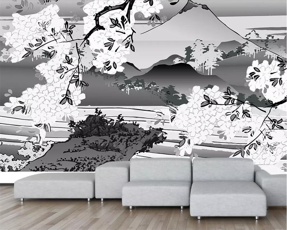 Beibehang Custom Wallpaper HD Exquisite Japanese Ukiyo E Classical