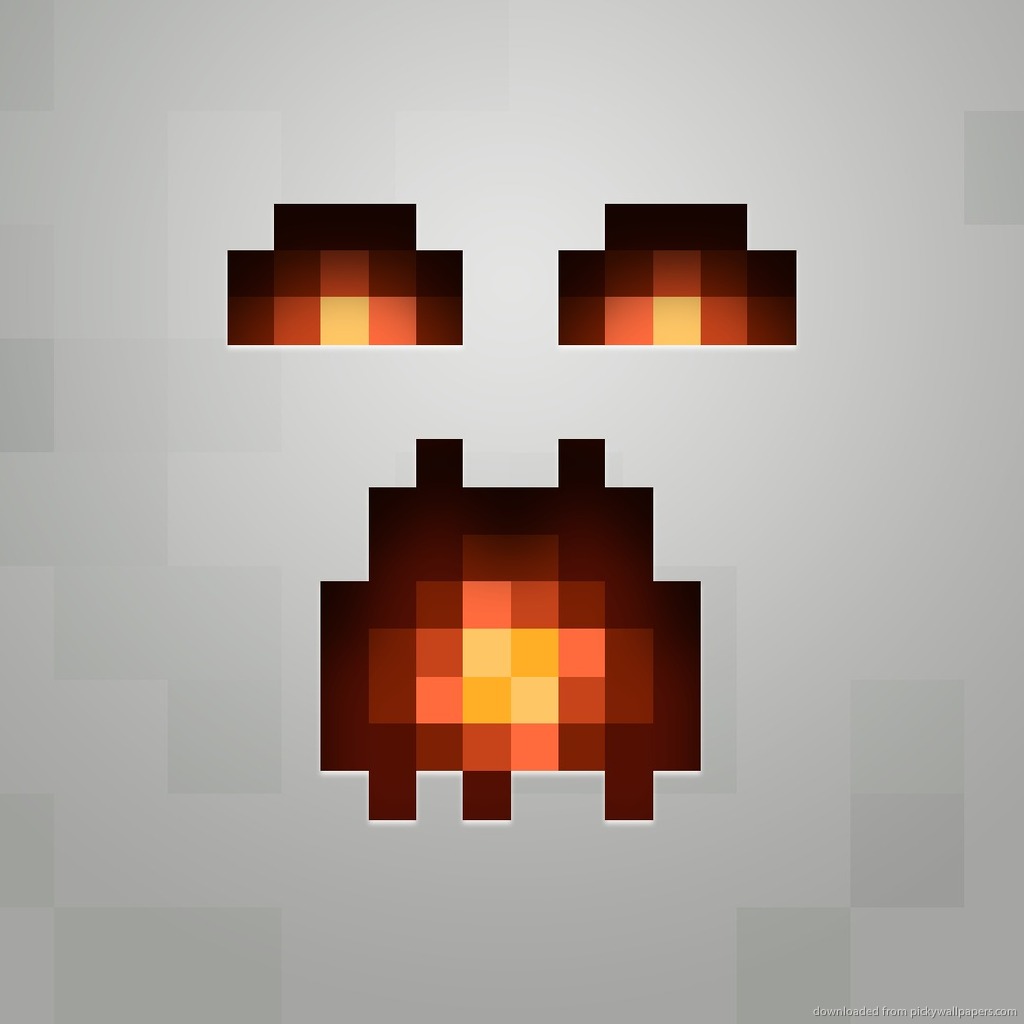 Minecraft Character Faces Ghast For iPad