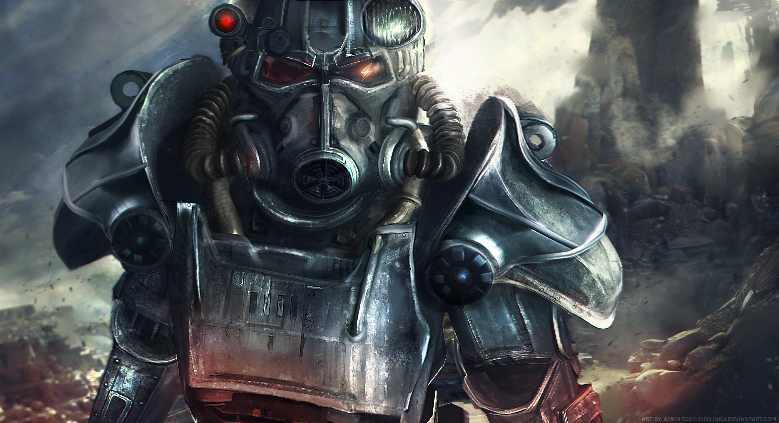 Fallout Power Armor Wallpaper Image