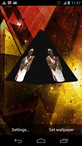 Lebron James Logo To Your Phone 3d Live Wallpaper
