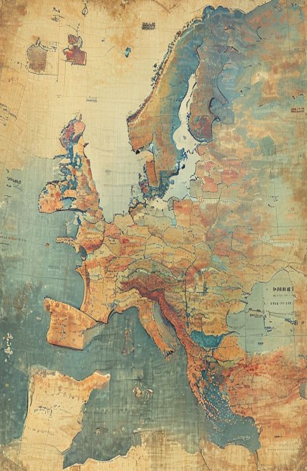 Map Of Europe Wallpaper