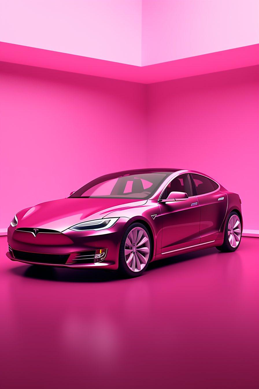 Daniella Souza On X Electrifying Pink Tesla S Barbie Edition