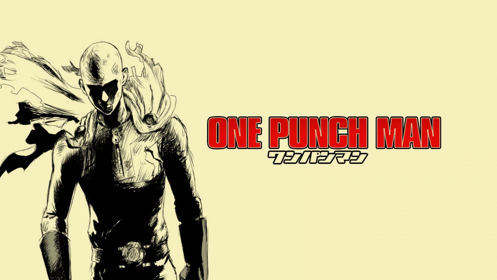 48+] One Punch Man Saitama Wallpaper