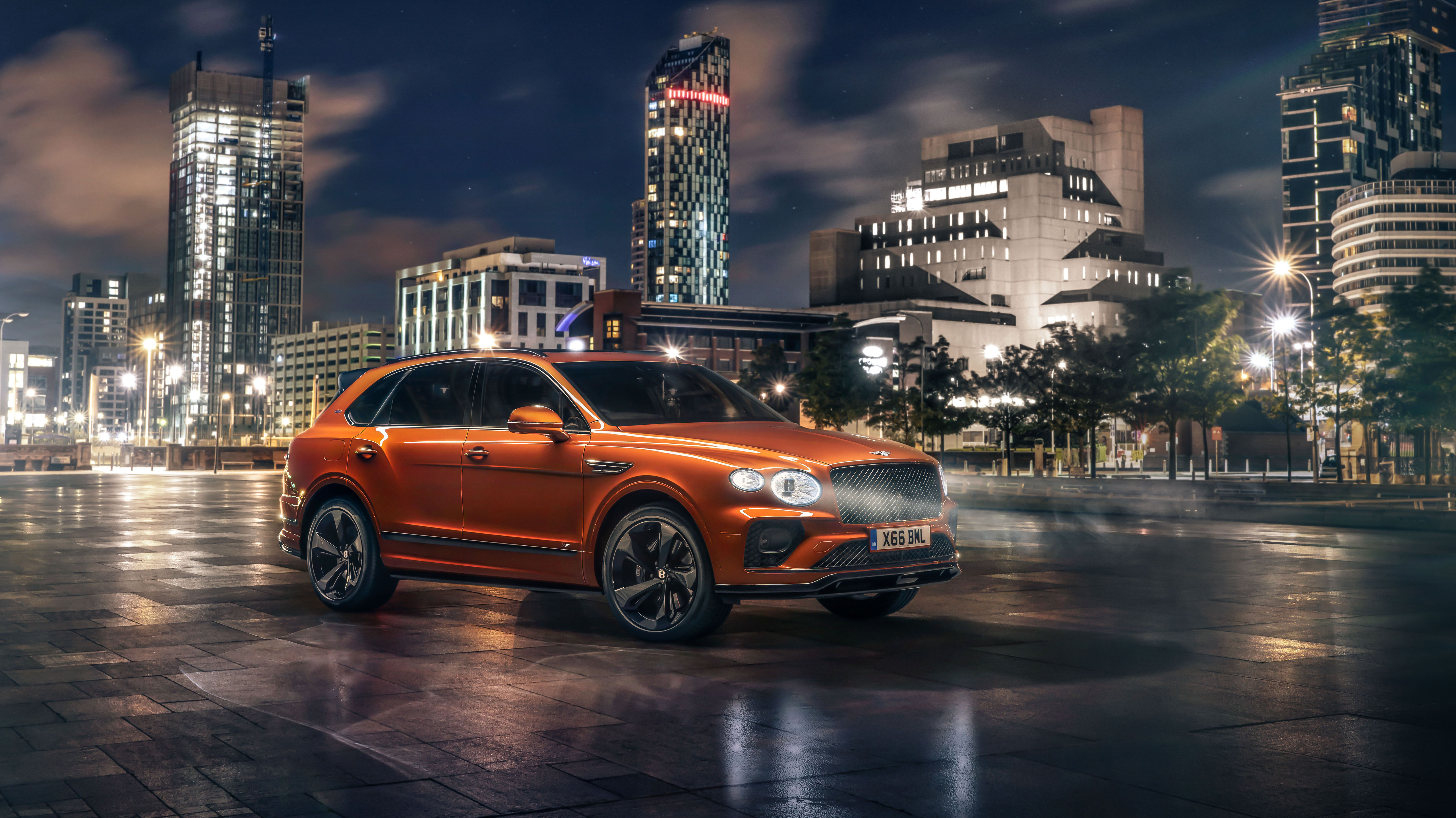 Bentley Bentayga V8 First Edition 5k Wallpaper