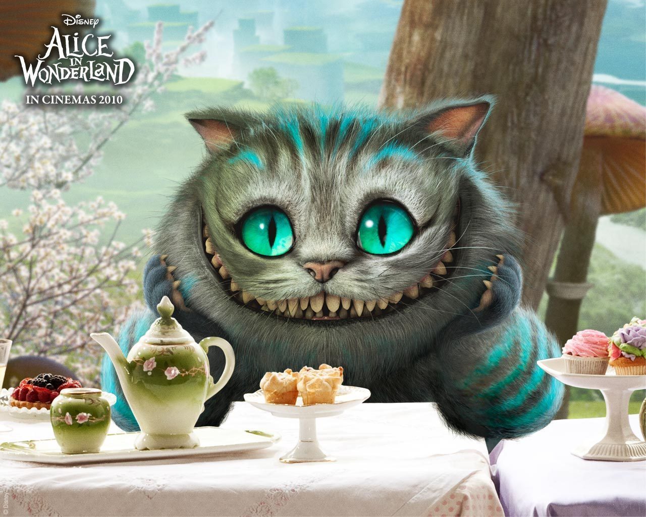 The Cheshire Cat Image HD Wallpaper And Background