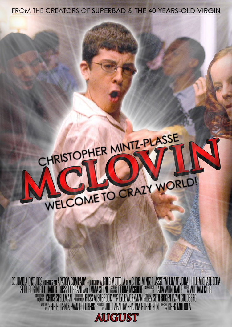 McLovin Poster Superbad Fan Art