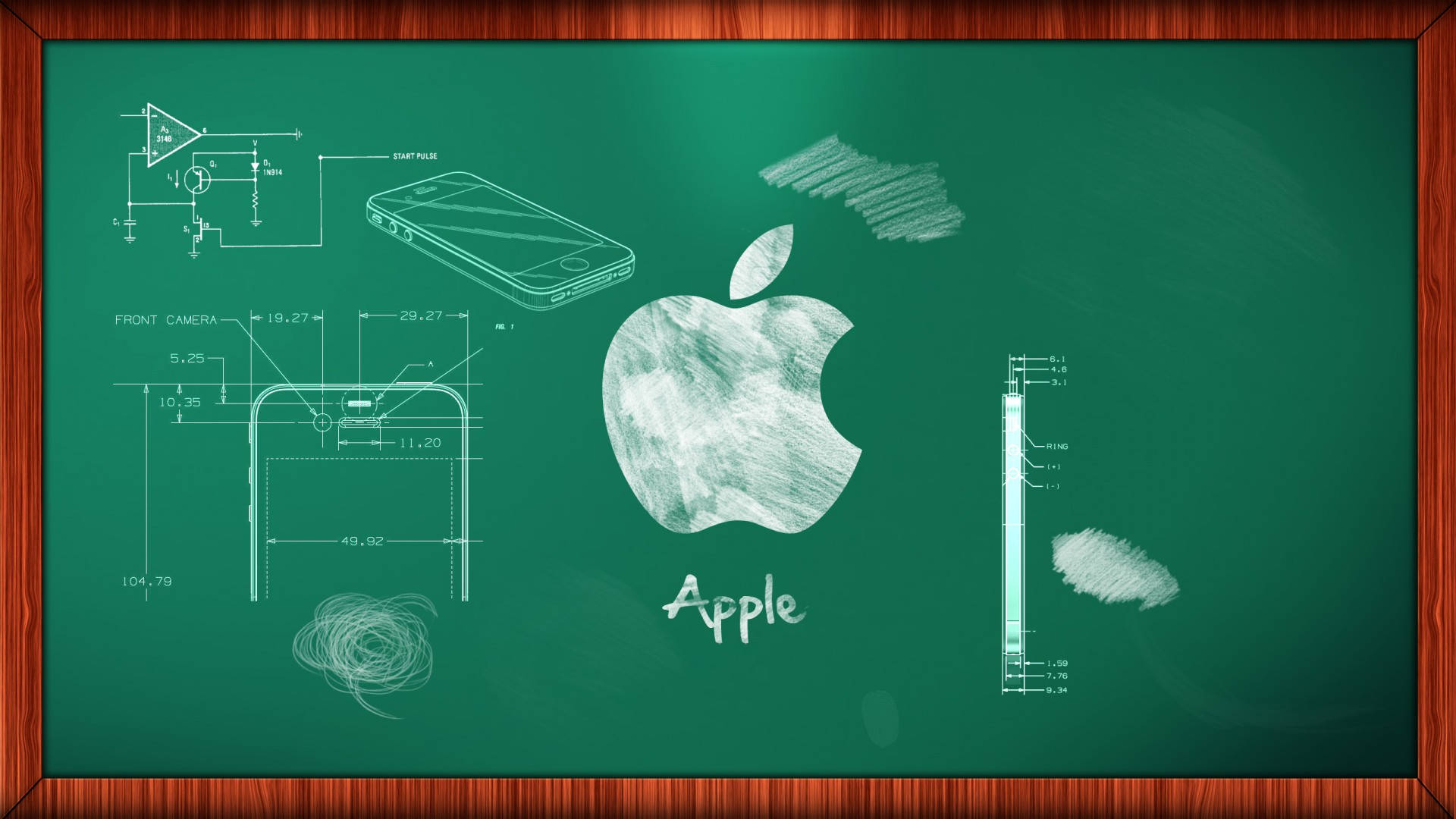 Chalkboard Wallpaper