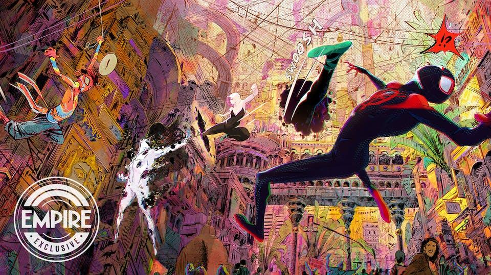 Spider Man Across The Spider Verse Is Set Across Five New