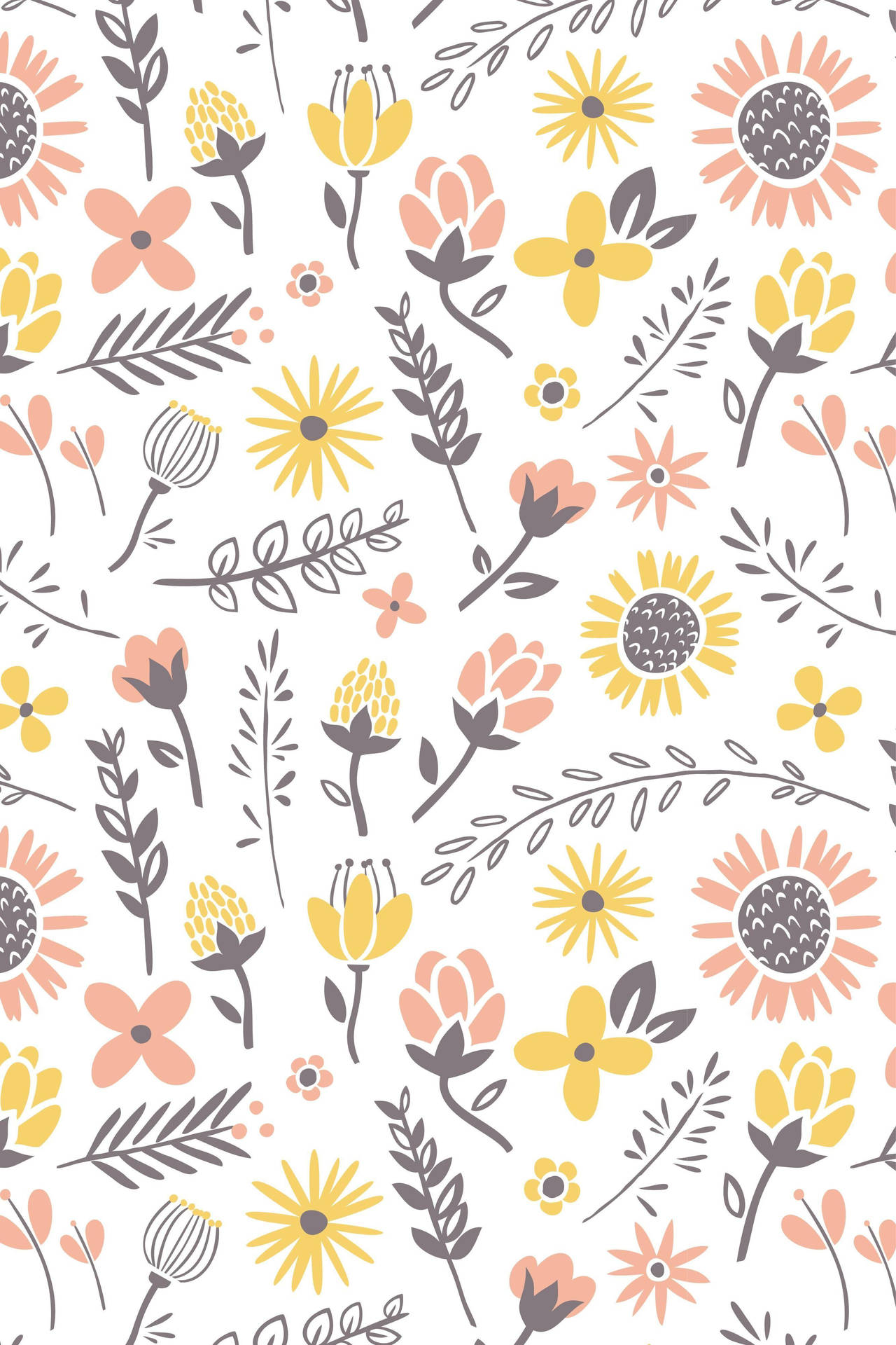 Floral Patterns Wallpaper