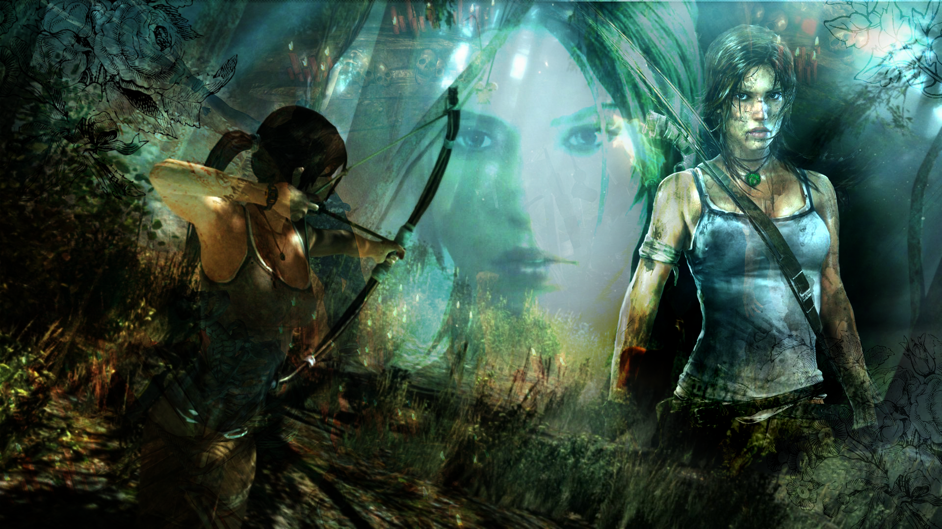 Tomb Raider wallpaper by itsanne on