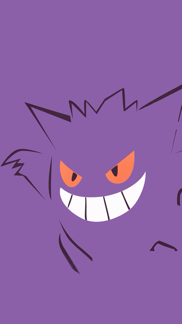Purple Pokemon iPhone 5 Wallpaper 640x1136