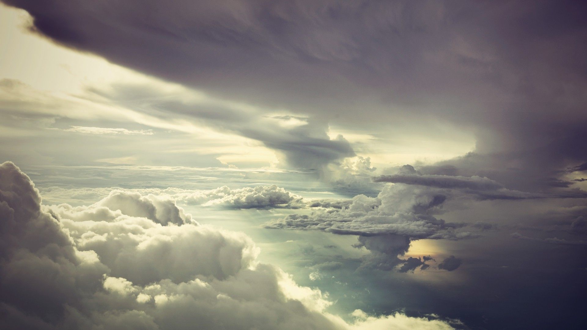 Storm Clouds Desktop Background Chillcover